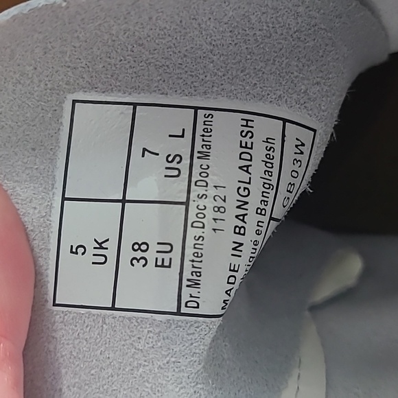 Dr. Martens White Smooth Leather Lace Up Womens Size 7 38 Ankle Boots - Picture 7 of 7